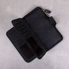 Жіночий гаманець, чорний П0169 Жіночий гаманець, чорний П0169