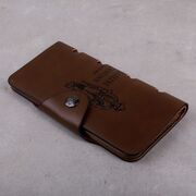 Мужской кошелек, коричневый П2620