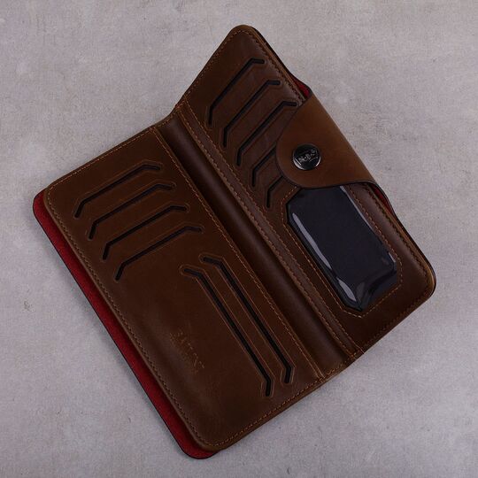 Мужской кошелек, коричневый П2620