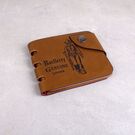 Чоловічий гаманець, коричневий П2622