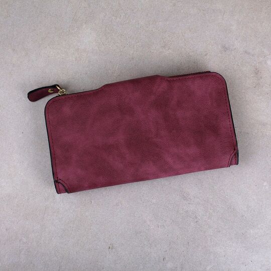 Женский кошелек, красный П0170