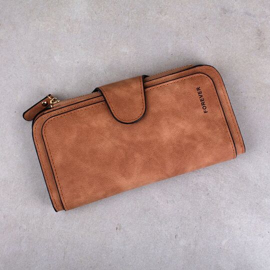 Жіночий гаманець, коричневий П0171 Жіночий гаманець, коричневий П0171