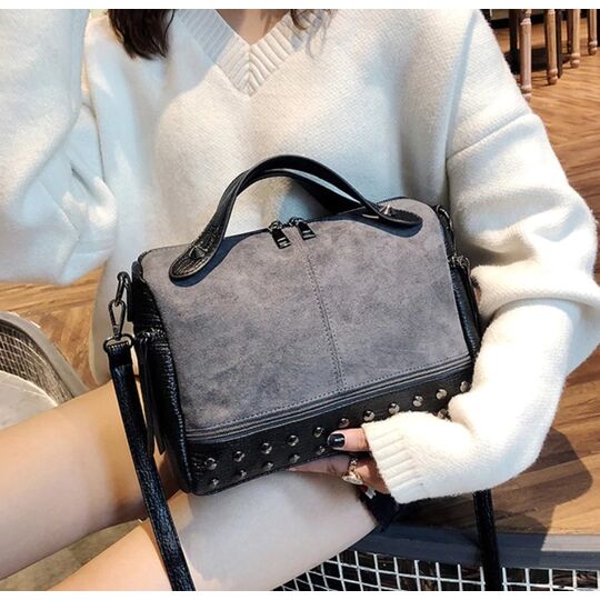 Жіноча сумка SMOOZA, сіра П2635 Жіноча сумка SMOOZA, сіра П2635