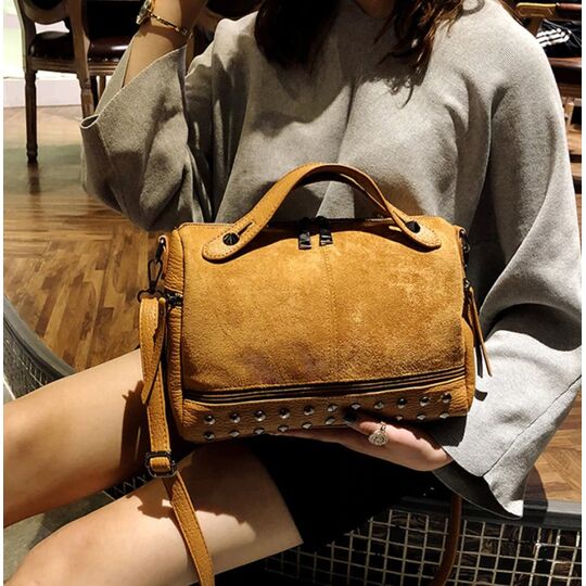 Жіноча сумка SMOOZA, коричнева П2636