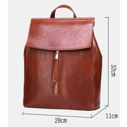 Женский рюкзак, коричневый П2641