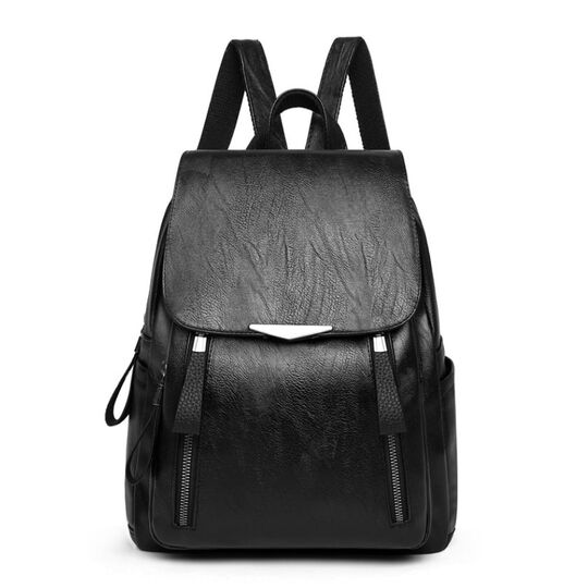 Рюкзак женский, черный П2645