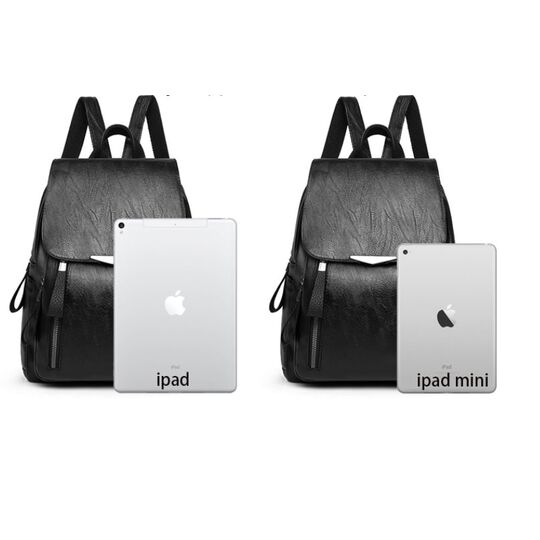 Рюкзак женский, черный П2645