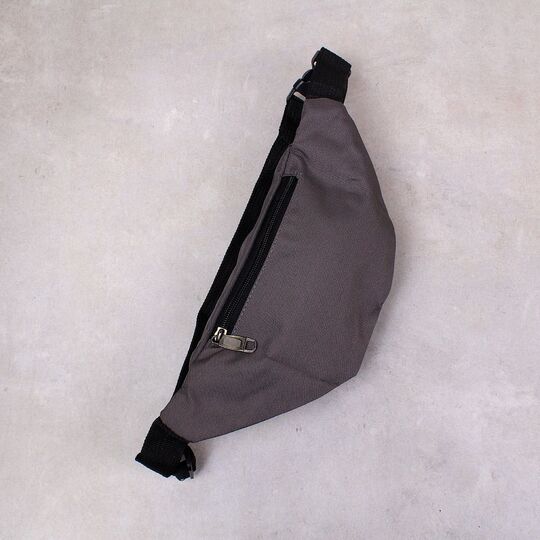 Сумка поясна, бананка AIREEBAY, сіра П2648