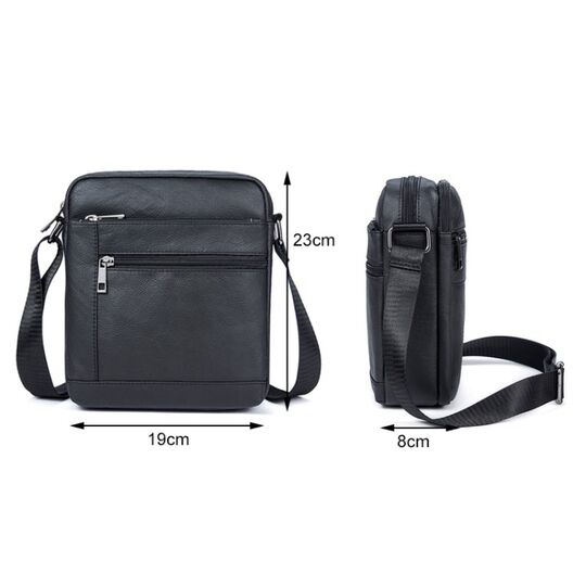 Мужская сумка "WESTAL", черная П2652