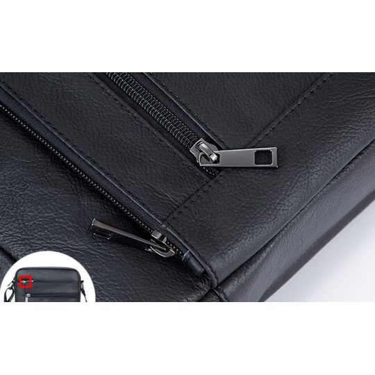 Мужская сумка "WESTAL", черная П2652