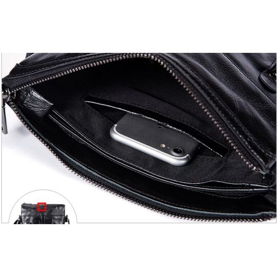 Мужская сумка "WESTAL", черная П2653