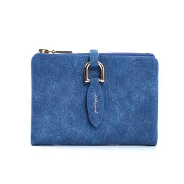 Жіночий гаманець, синій П0173