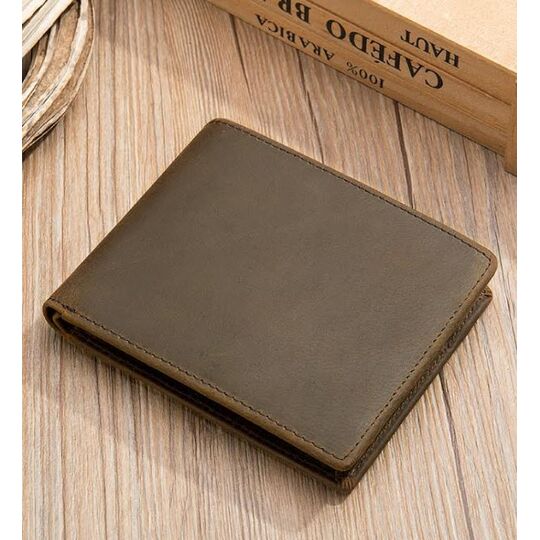 Мужской кошелек "WESTAL", коричневый П2655