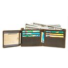 Мужской кошелек "WESTAL", коричневый П2655