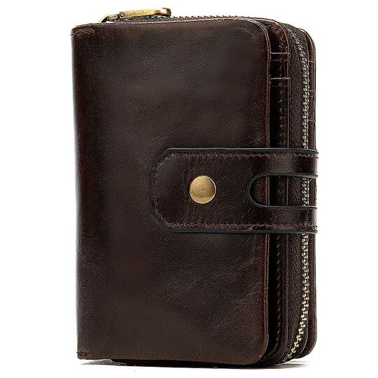 Мужской кошелек "WESTAL", коричневый П2658