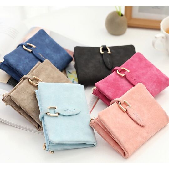 Жіночий гаманець, чорний П0174 Жіночий гаманець, чорний П0174