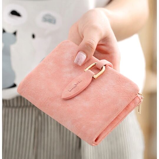 Жіночий гаманець, чорний П0174 Жіночий гаманець, чорний П0174