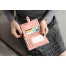 Жіночий гаманець, чорний П0174 Жіночий гаманець, чорний П0174