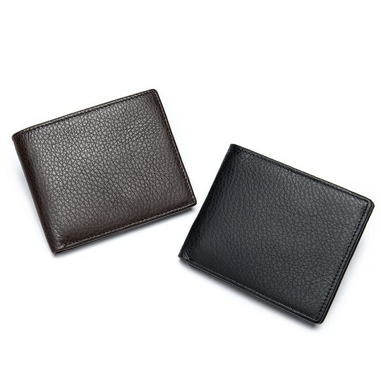 Мужской кошелек "WESTAL", черный П2668