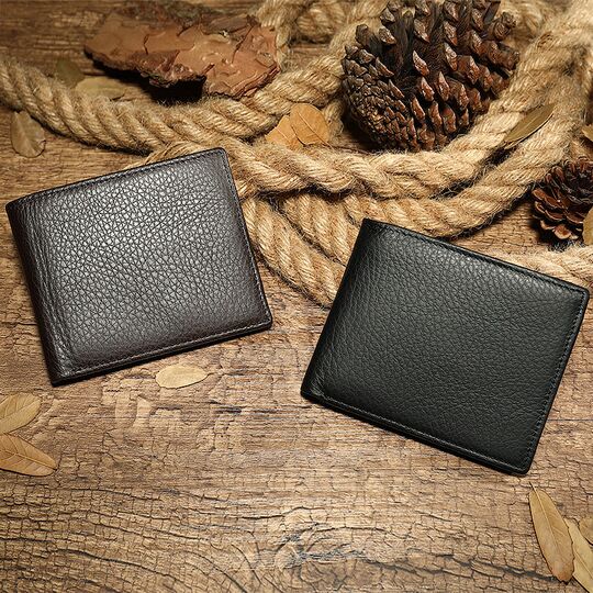 Мужской кошелек "WESTAL", черный П2668