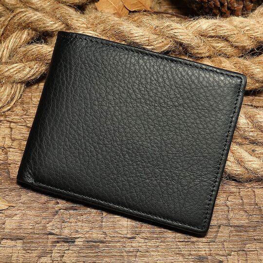 Мужской кошелек "WESTAL", черный П2668