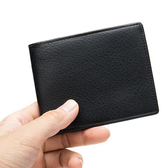 Мужской кошелек "WESTAL", черный П2668