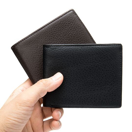 Мужской кошелек "WESTAL", черный П2668