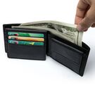 Мужской кошелек "WESTAL", черный П2668