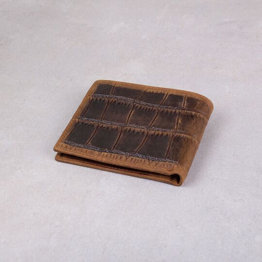 Мужской кошелек "WESTAL", коричневый П2670