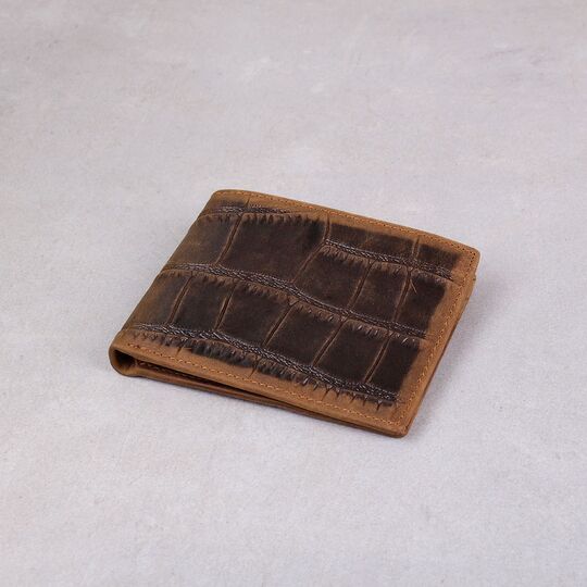 Мужской кошелек "WESTAL", коричневый П2670