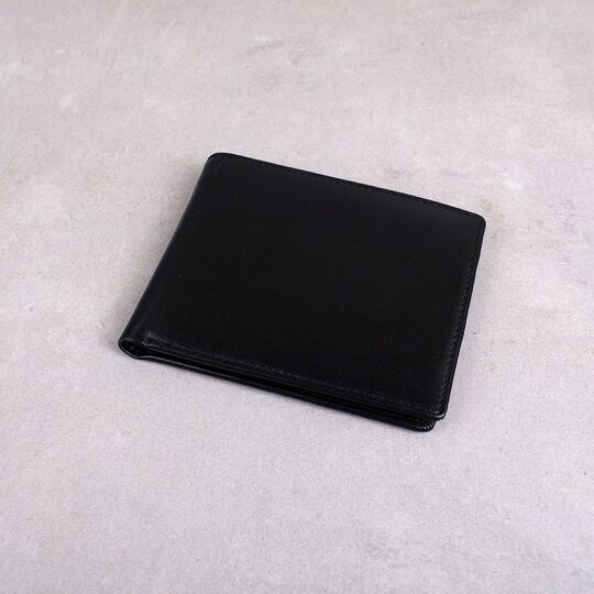 Мужской кошелек "WESTAL", черный П2671