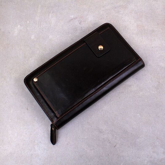 Мужское портмоне "WESTAL", коричневое П2673