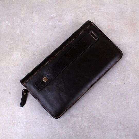 Мужское портмоне "WESTAL", коричневое П2673