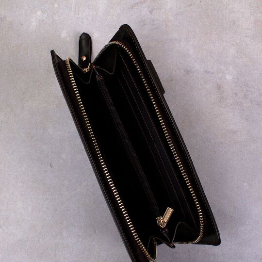 Мужское портмоне "WESTAL", коричневое П2673