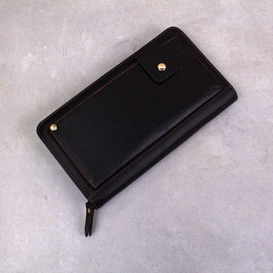 Мужское портмоне "WESTAL", коричневое П2674