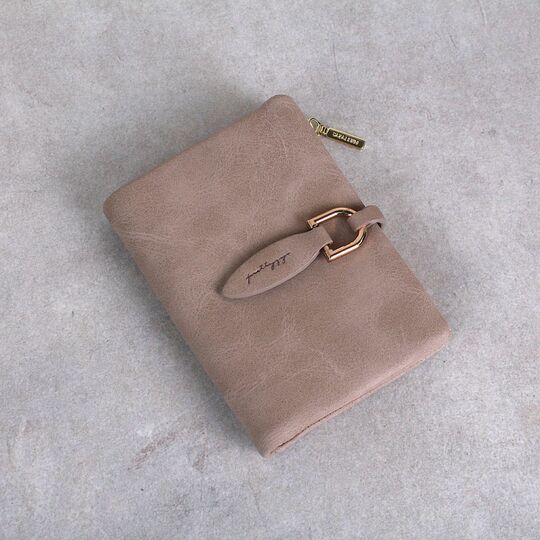 Женский кошелек, серый П0175