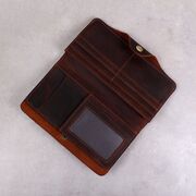 Мужское портмоне "WESTAL", коричневое П2680