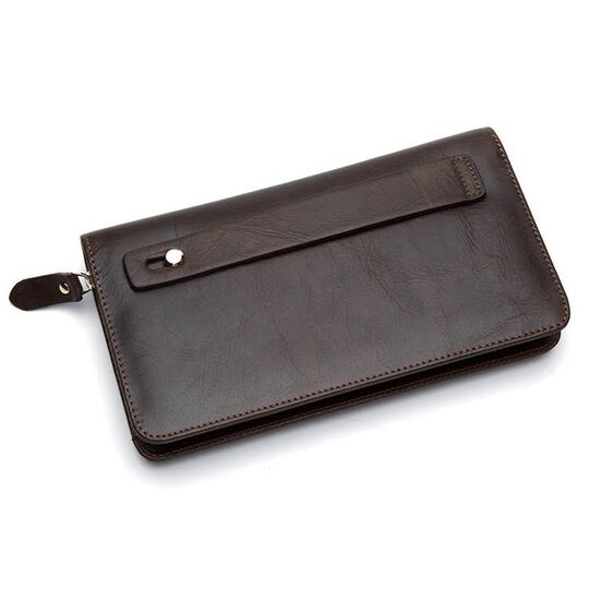 Мужское портмоне "WESTAL", коричневое П2758