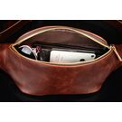 Сумка поясная, бананка, черная П2773 Сумка поясная, бананка, черная П2773