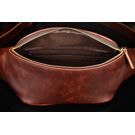 Сумка поясная, бананка, черная П2773 Сумка поясная, бананка, черная П2773