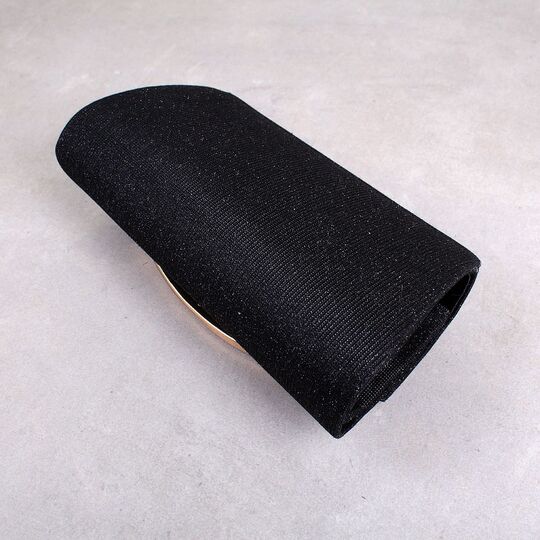 Женская сумочка клатч, черная П2780