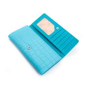 Жіночий гаманець, блакитний П0179