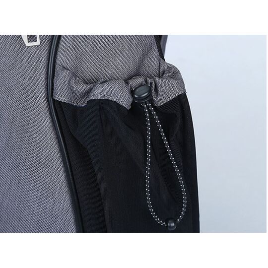 Мужская сумка слинг, серая П2783