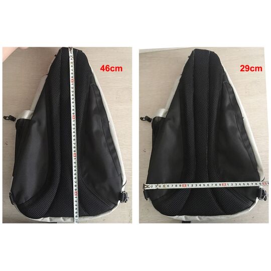 Чоловіча сумка слінг, синя П2784