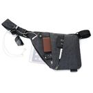 Мужская сумка слинг на плечо, черная П2786