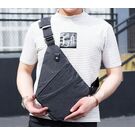 Чоловіча сумка слінг на плече, фіолетова П2789