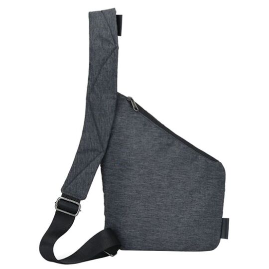 Чоловіча сумка слінг на плече, фіолетова П2789