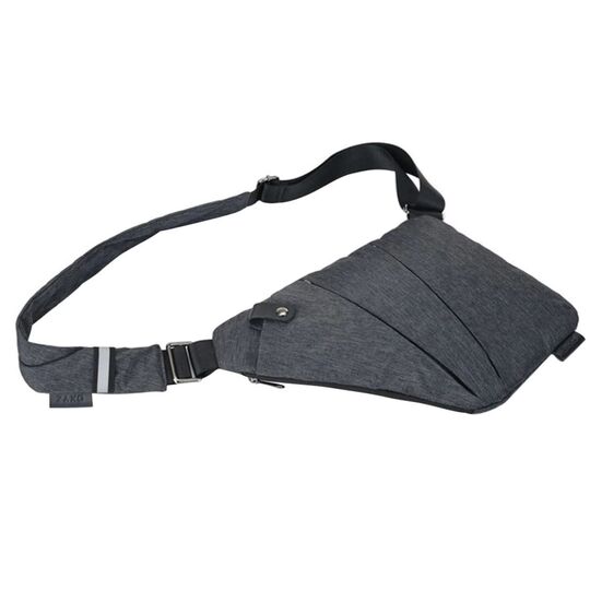 Чоловіча сумка слінг на плече, фіолетова П2789