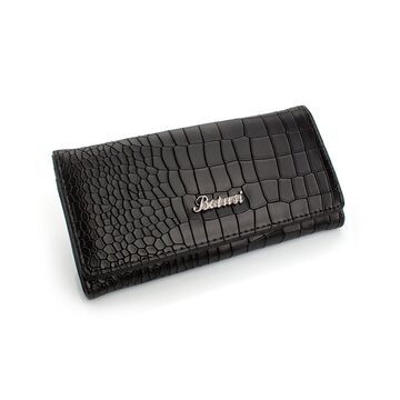 Жіночий гаманець, чорний П0180