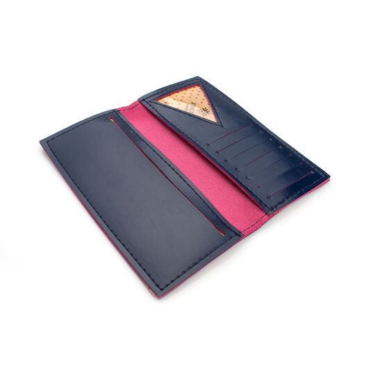 Женский кошелек, синий П0182